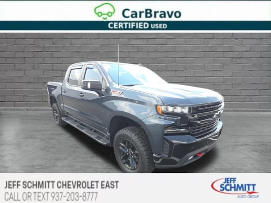 Used 2020 Chevrolet Silverado 1500 LT Trail Boss Truck Crew Cab