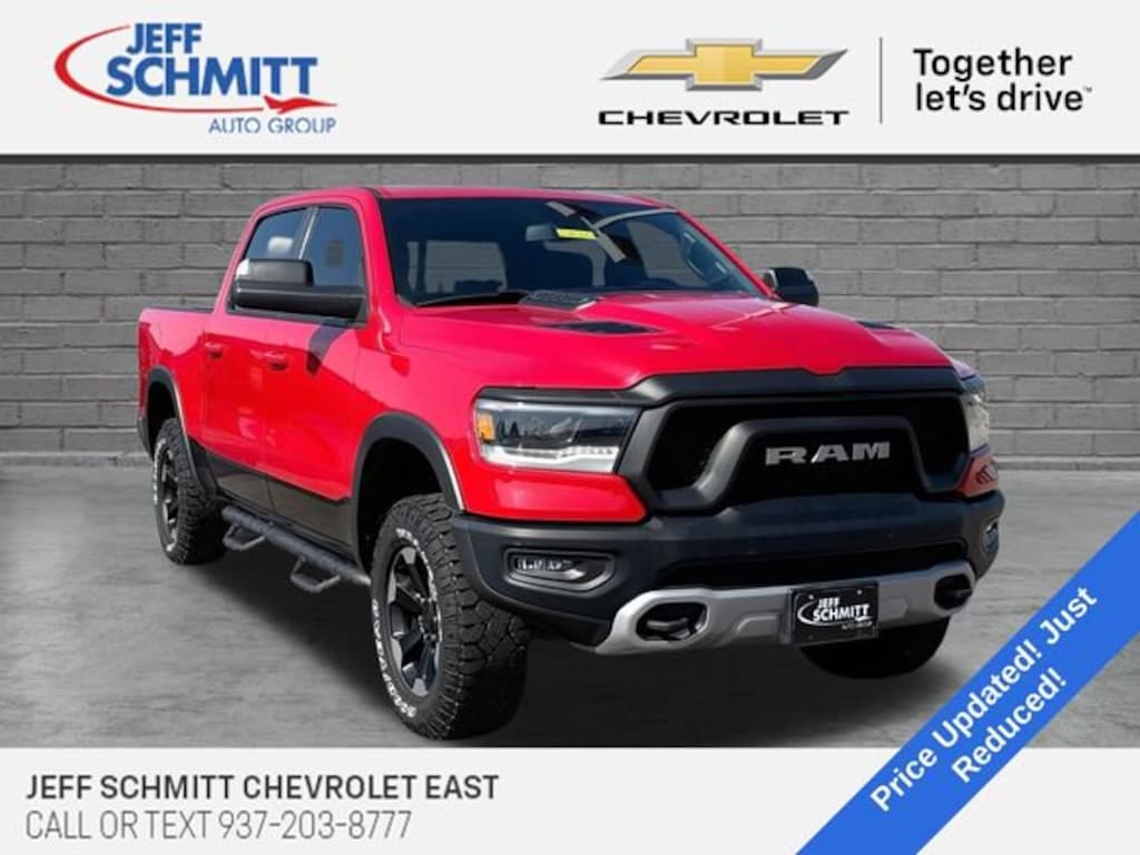 Used 2019 Ram 1500 Rebel Crew Cab 4x4 57 Box Truck