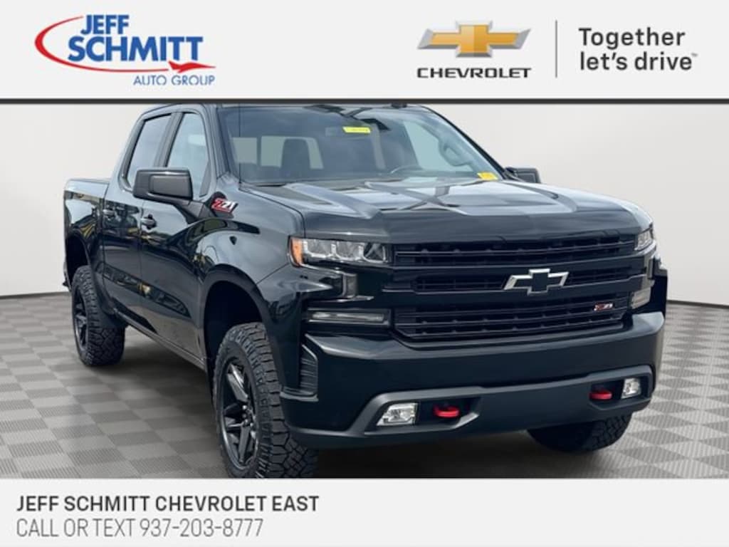 Used 2021 Chevrolet Silverado 1500 LT Trail Boss Truck Crew Cab