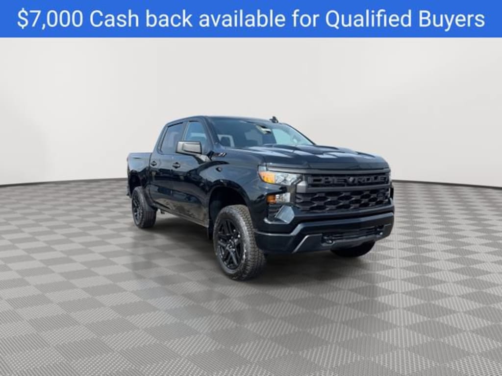 New 2026 Chevrolet Silverado 1500 Custom Trail Boss Truck