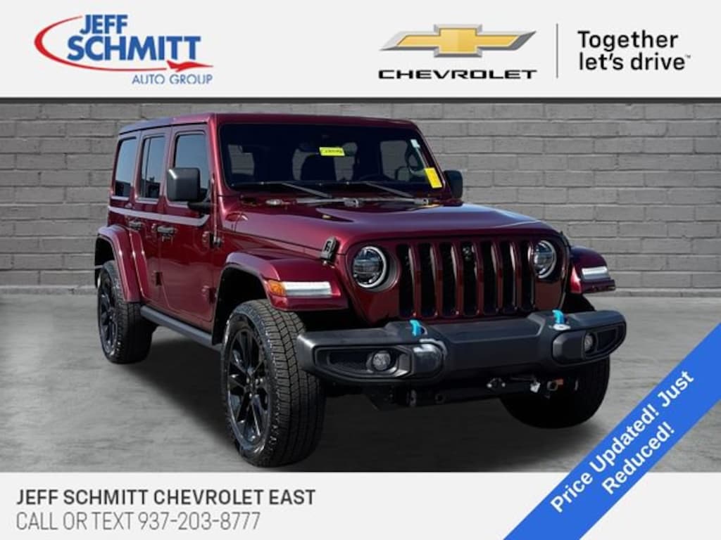 Used 2022 Jeep Wrangler 4xe Unlimited Sahara 4x4 SUV