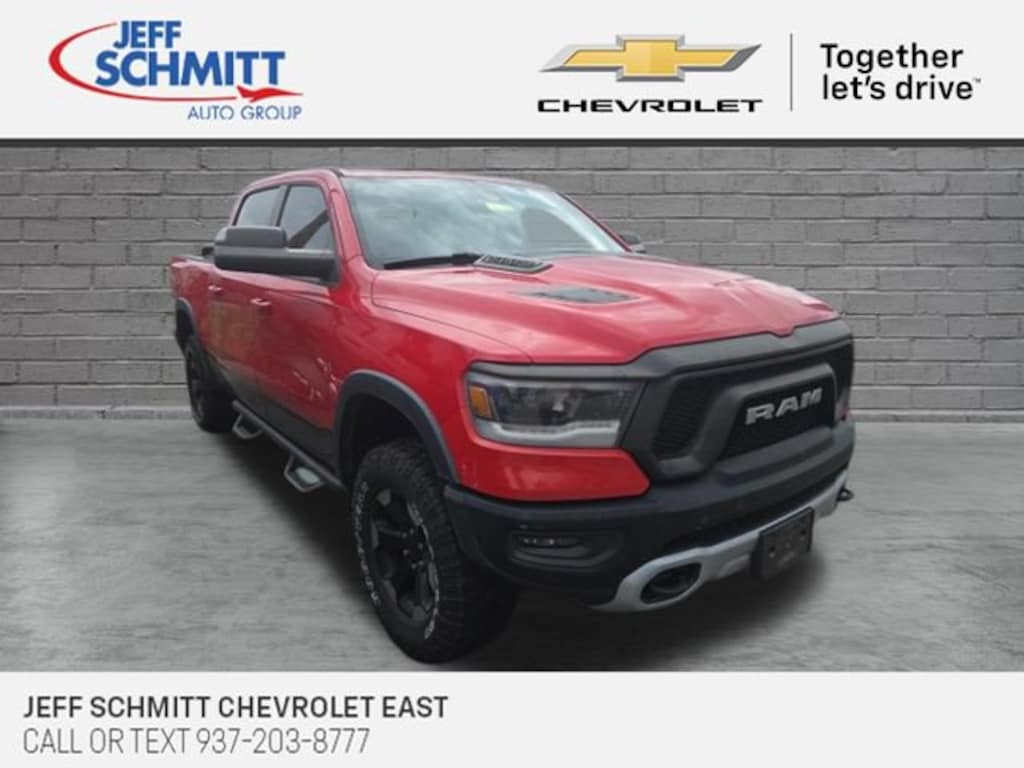 Used 2019 Ram 1500 Rebel Crew Cab 4x4 57 Box Truck