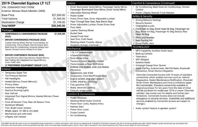2019 Chevrolet Equinox LT - Photo 32