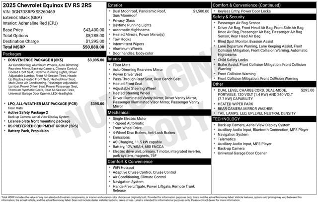2025 Chevrolet Equinox EV RS - Photo 37