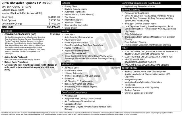 2026 Chevrolet Equinox EV RS - Photo 38