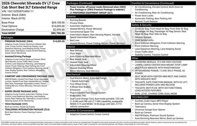 2026 Chevrolet Silverado EV LT - Photo 31