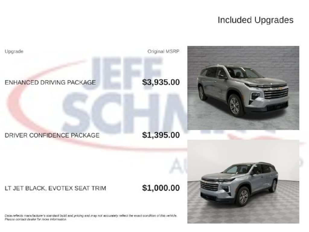 New 2027 Chevrolet Traverse LT SUV