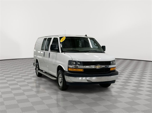Used 2023 Chevrolet Express Cargo Work Van with VIN 1GCWGAFP0P1230867 for sale in Fairborn, OH