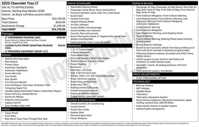2025 Chevrolet Trax LT - Photo 33