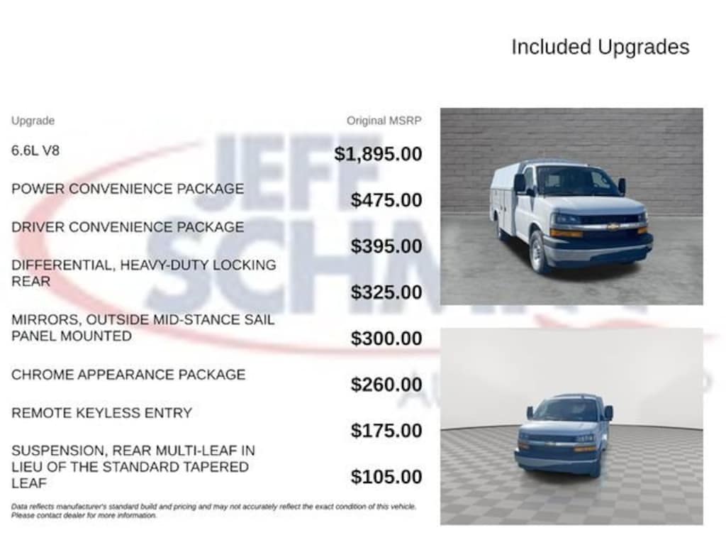 New 2025 Chevrolet Express Cutaway 3500 1WT Cutaway Van