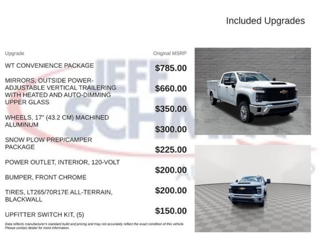 New 2026 Chevrolet Silverado 2500 HD WT Truck