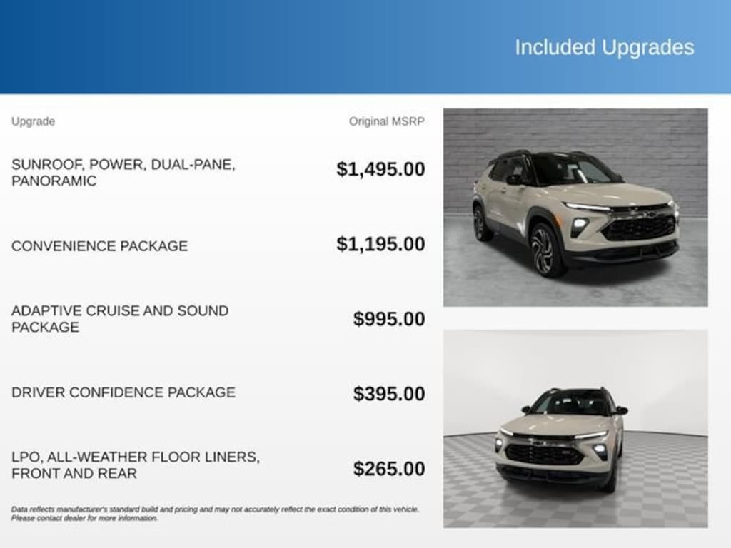 New 2026 Chevrolet Trailblazer RS SUV
