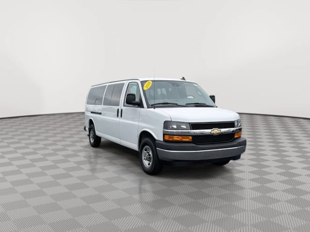 Used 2024 Chevrolet Express Passenger 3500 1LT Van Extended Passenger Van