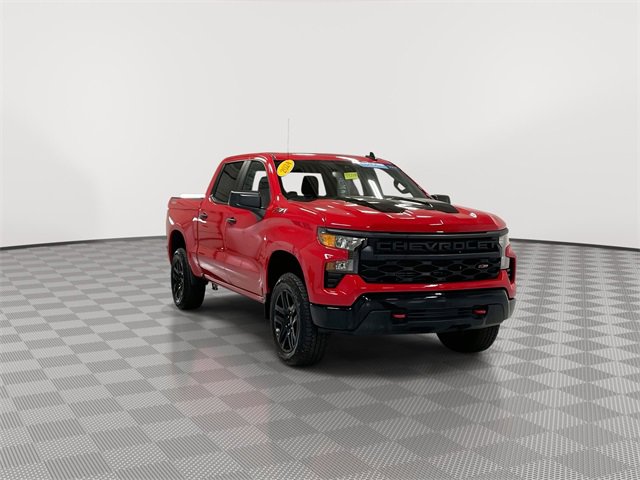 Certified 2024 Chevrolet Silverado 1500 Custom with VIN 3GCPDCEK1RG100115 for sale in Fairborn, OH