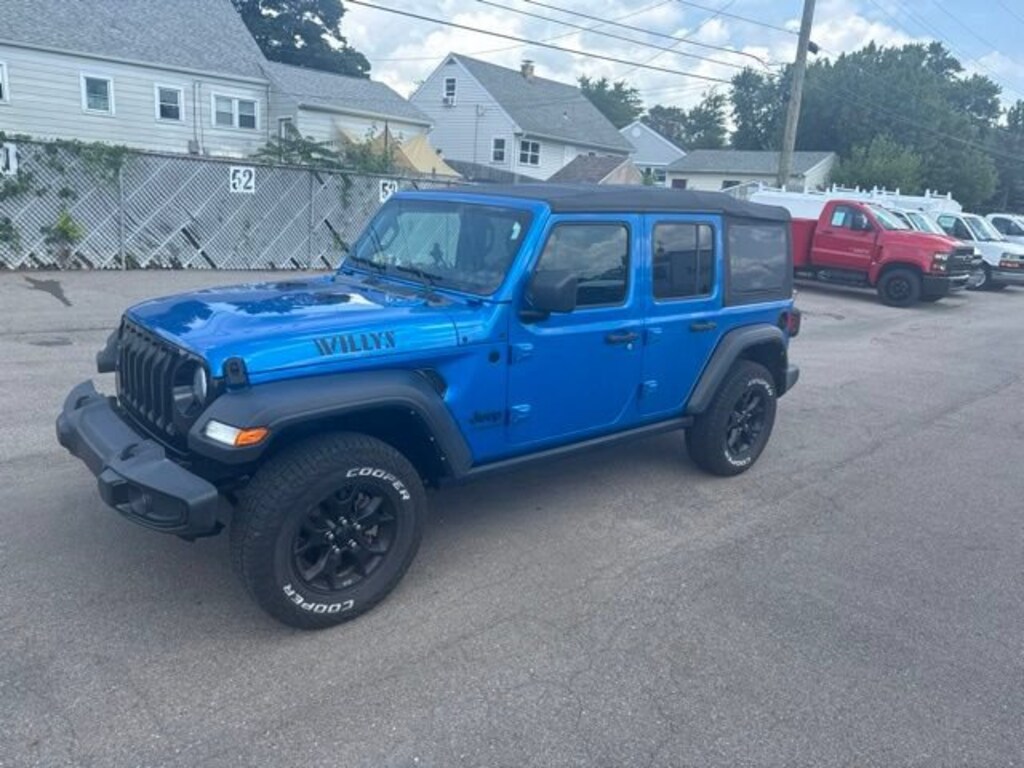 Used 2021 Jeep Wrangler Unlimited Willys Sport 4x4 SUV