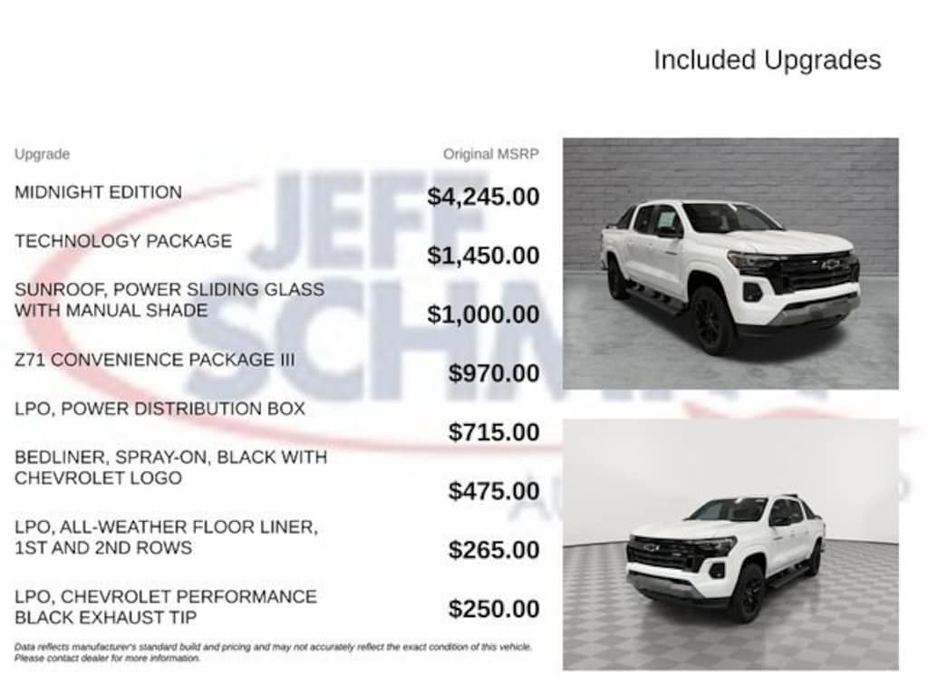 New 2026 Chevrolet Colorado Z71 Truck