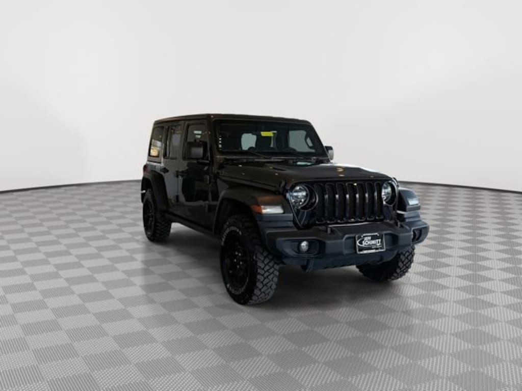 Used 2020 Jeep Wrangler Unlimited Willys 4x4 SUV