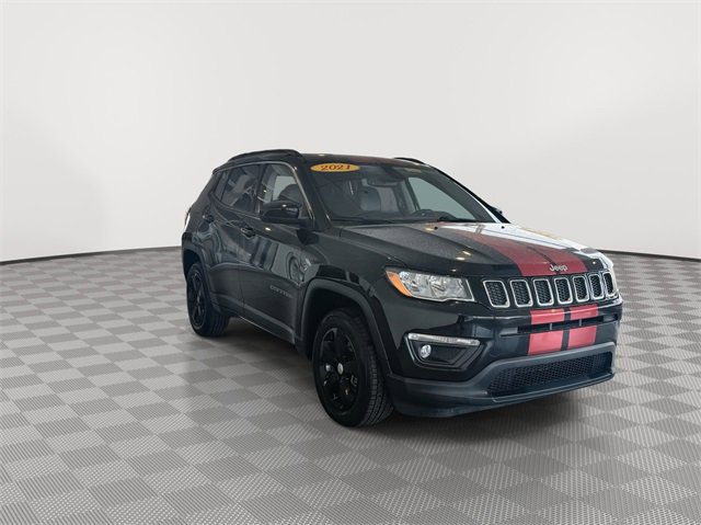 Used 2021 Jeep Compass Latitude with VIN 3C4NJDBB7MT601598 for sale in Miamisburg, OH