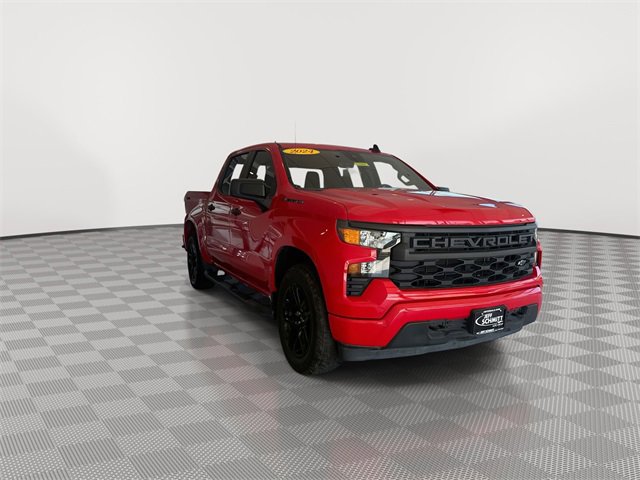 Certified 2024 Chevrolet Silverado 1500 Custom with VIN 1GCPABEK9RZ235846 for sale in Miamisburg, OH