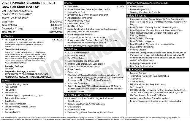 2026 Chevrolet Silverado 1500 RST - Photo 32