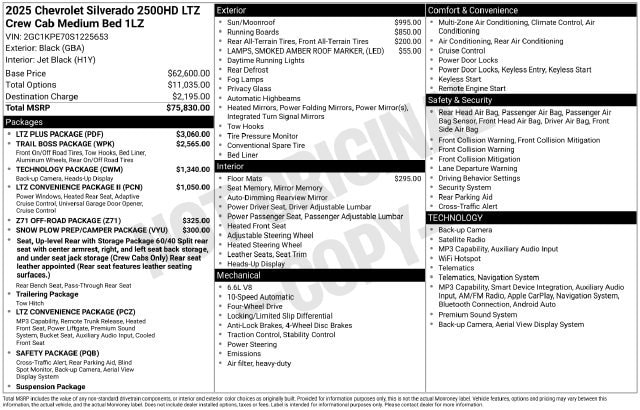 2025 Chevrolet Silverado 2500HD LTZ - Photo 35