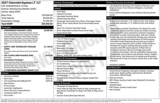 2027 Chevrolet Equinox LT - Photo 33