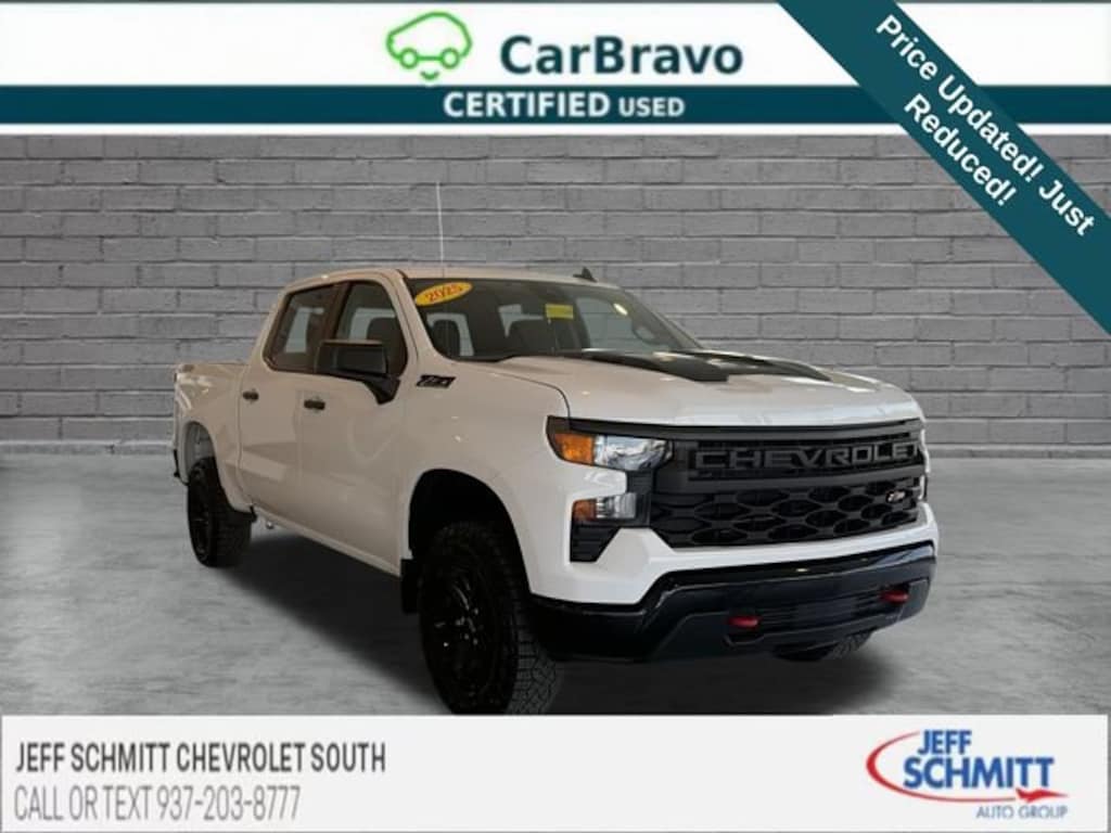 Used 2025 Chevrolet Silverado 1500 Custom Trail Boss Truck Crew Cab