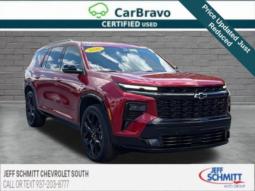 Used 2026 Chevrolet Traverse RS SUV