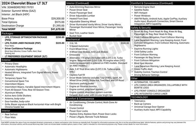 2024 Chevrolet Blazer 3LT - Photo 33