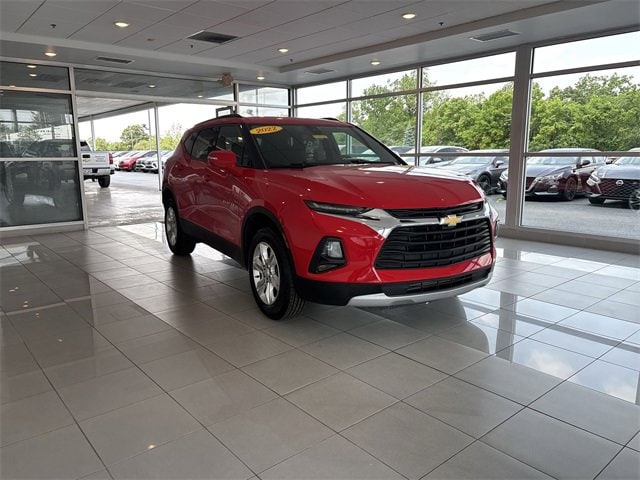 Certified 2022 Chevrolet Blazer 2LT with VIN 3GNKBCR42NS218345 for sale in Miamisburg, OH