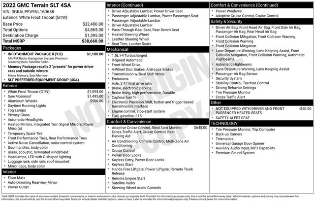 2022 GMC Terrain SLT - Photo 33