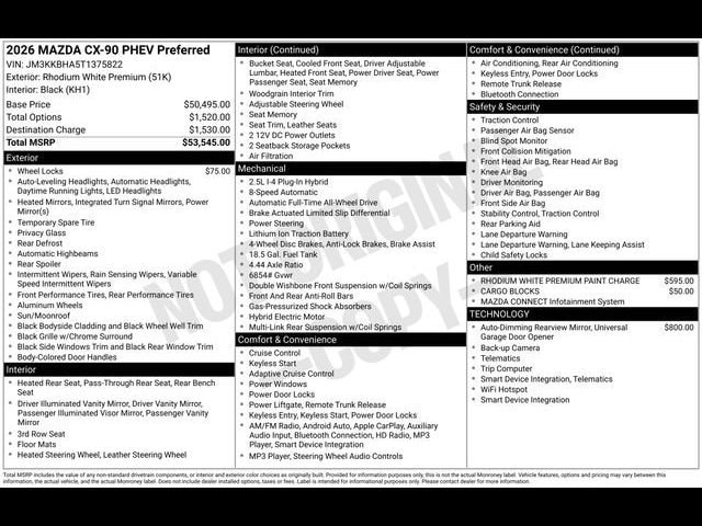 2026 Mazda CX-90 Preferred Package - Photo 32