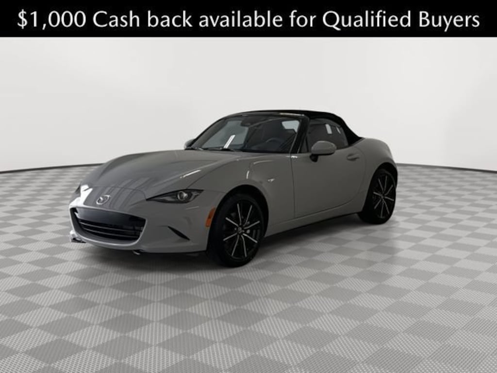 New 2026 Mazda MX-5 MIATA Grand Touring CONVERTIBLE