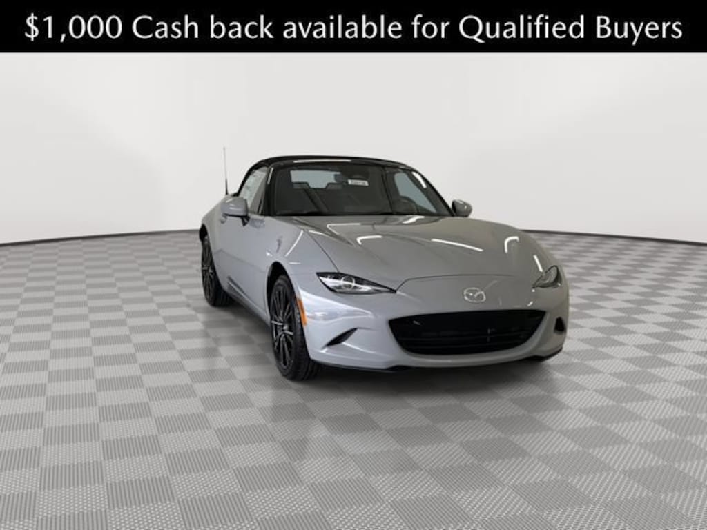 New 2026 Mazda MX-5 MIATA Grand Touring CONVERTIBLE