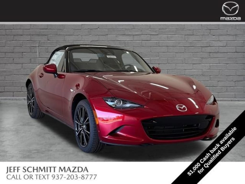 New 2026 Mazda MX-5 MIATA Grand Touring CONVERTIBLE