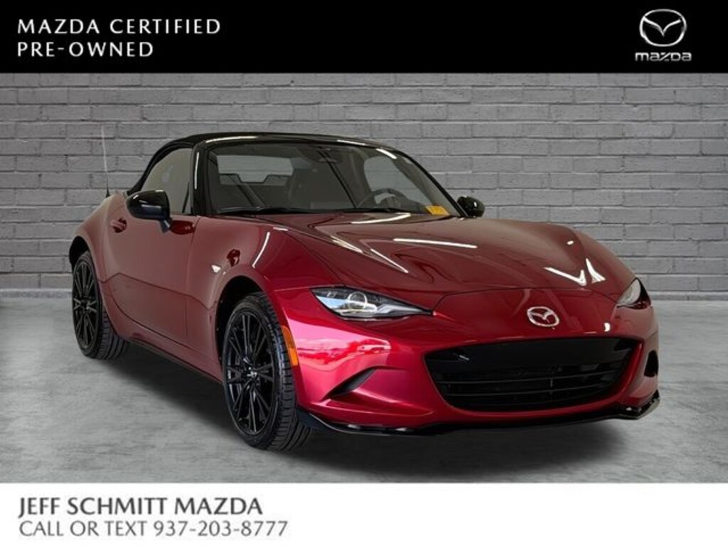 Certified 2025 Mazda MX-5 Miata Club Convertible