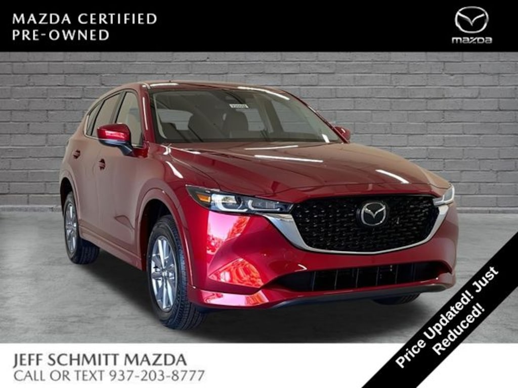 Certified 2025 Mazda CX-5 2.5 S Select Package SUV