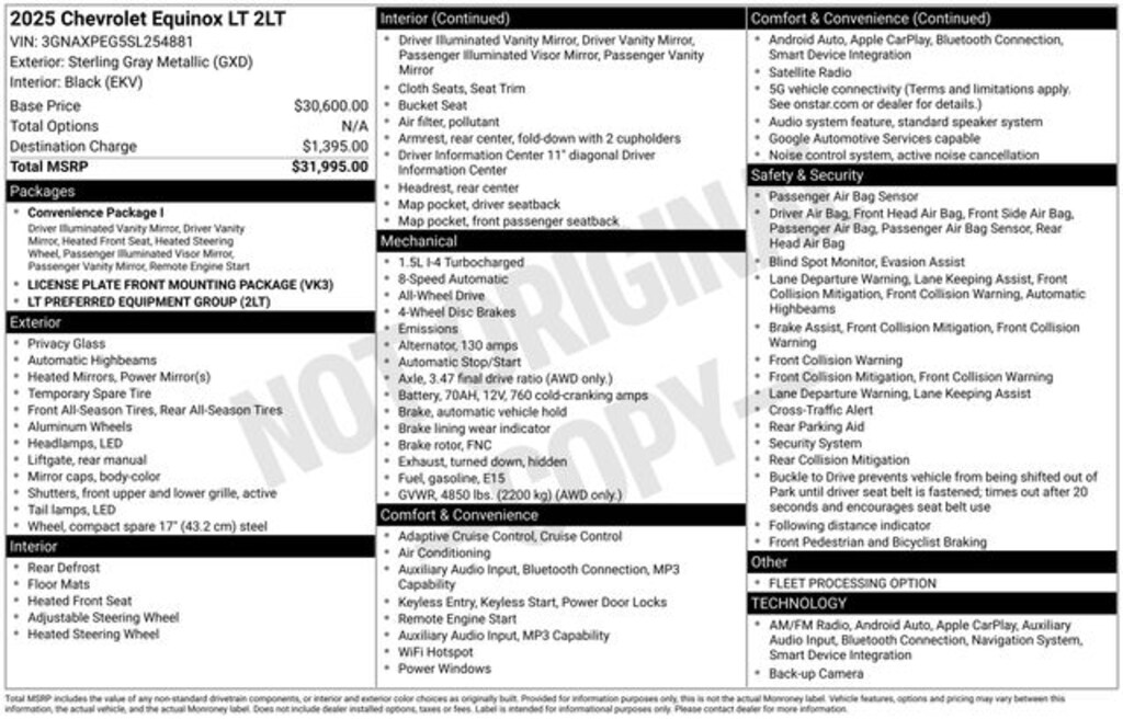 Used 2025 Chevrolet Equinox LT SUV