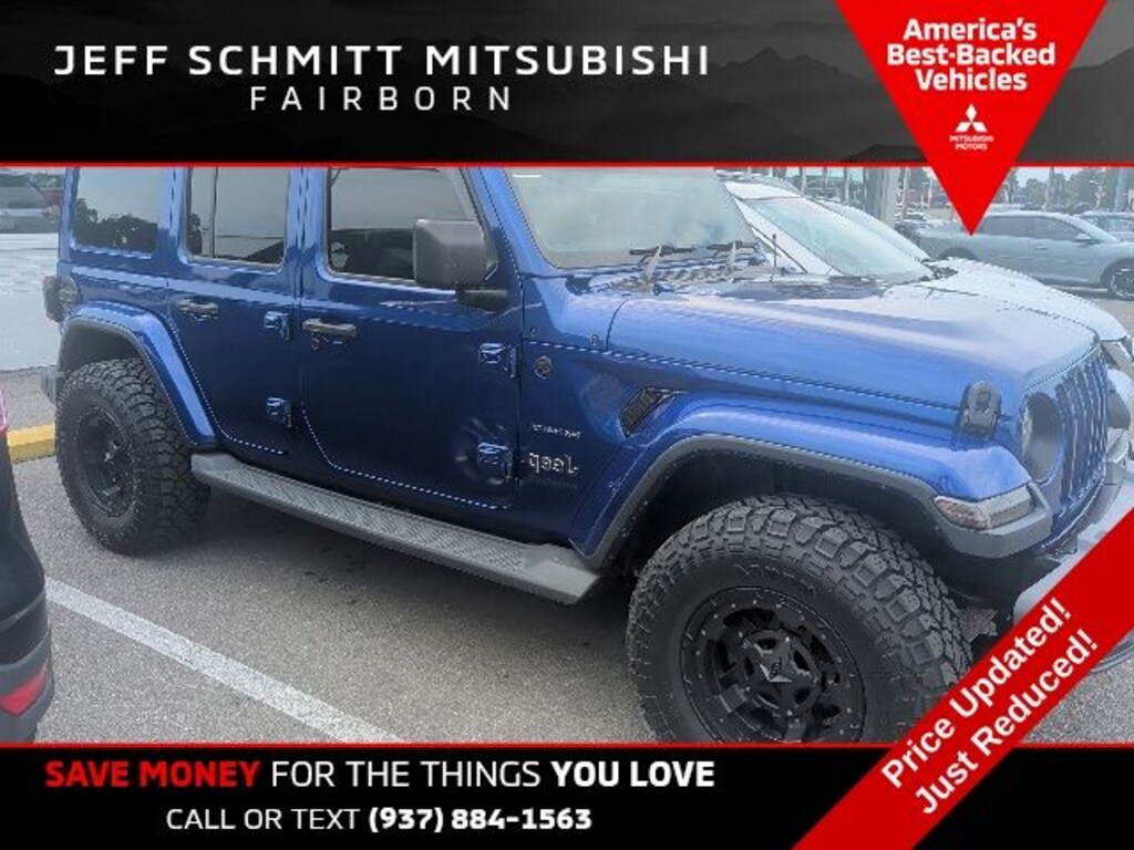 Used 2018 Jeep Wrangler Unlimited Sahara 4x4 SUV