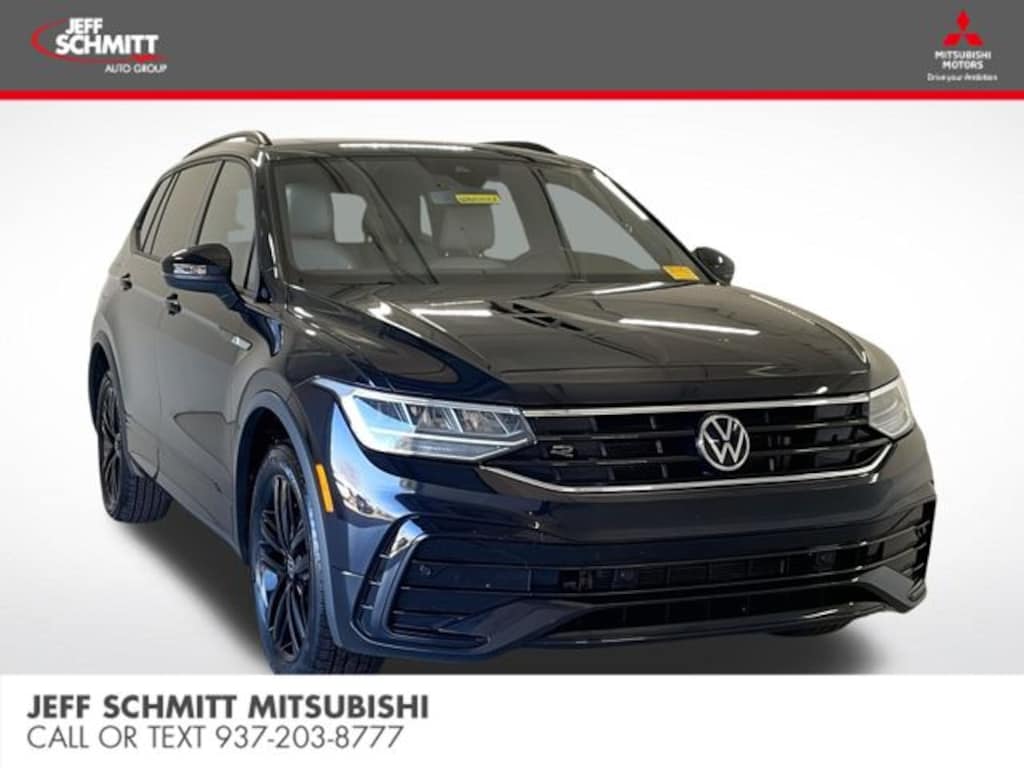 Used 2022 Volkswagen Tiguan 2.0T SE R-Line Black SUV