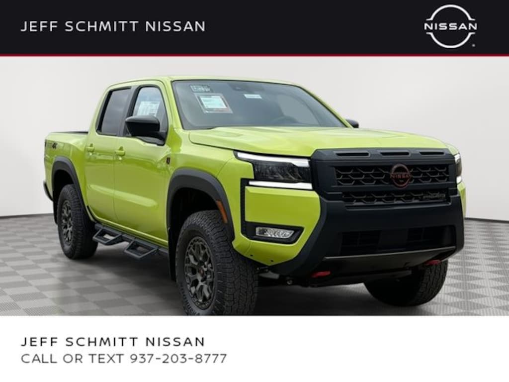 New 2026 Nissan Frontier PRO-4X w/R Package Truck Crew Cab