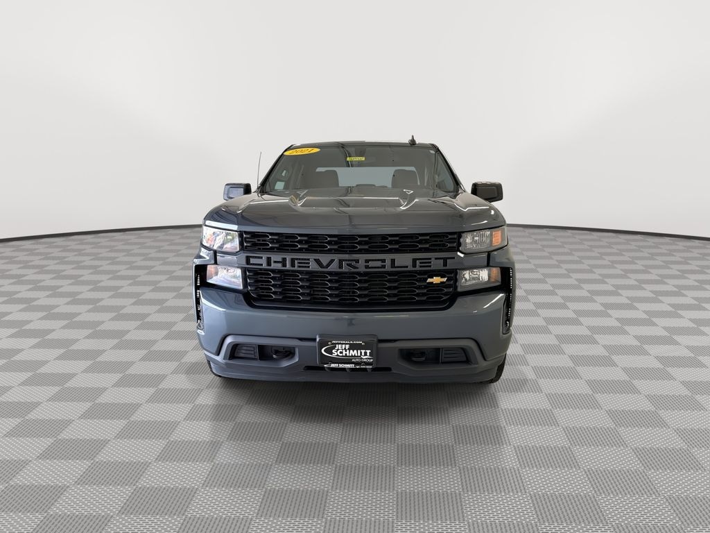 Used 2021 Chevrolet Silverado 1500 Custom Truck Crew Cab