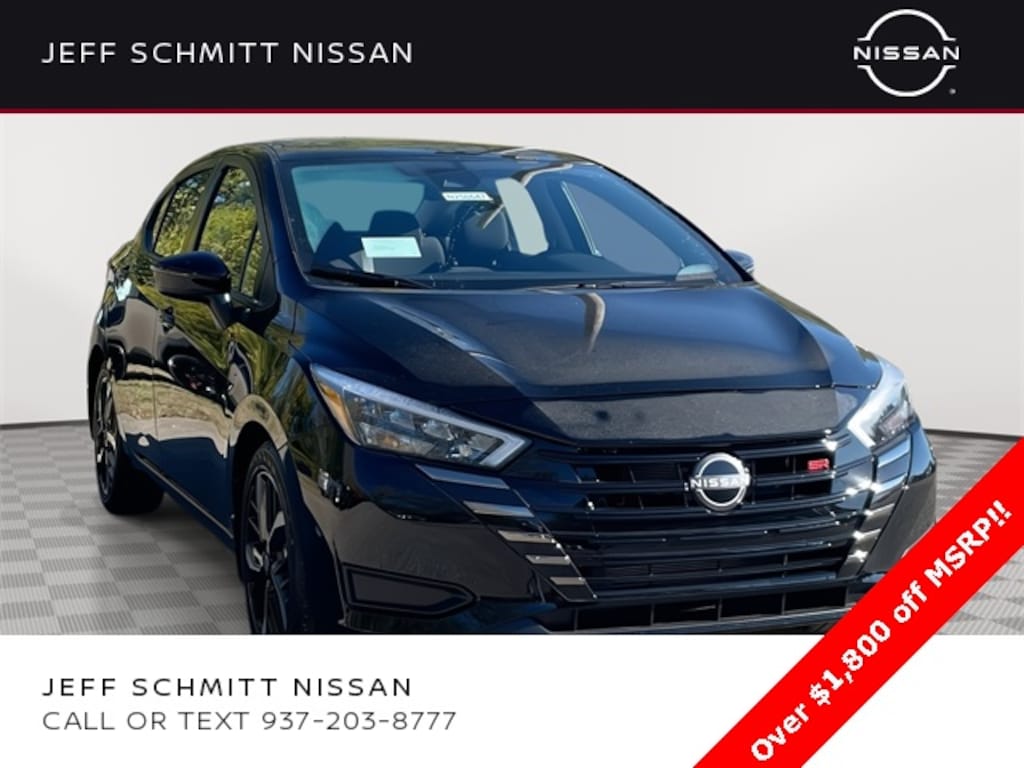 New 2025 Nissan Versa 1.6 SR Sedan