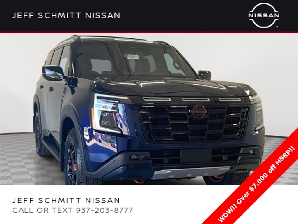 New 2026 Nissan Armada PRO-4X SUV