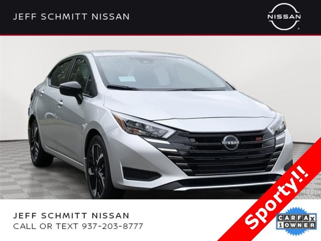 Certified 2025 Nissan Versa 1.6 SR Sedan