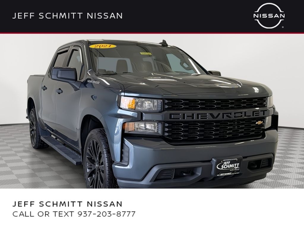 Used 2021 Chevrolet Silverado 1500 Custom Truck Crew Cab