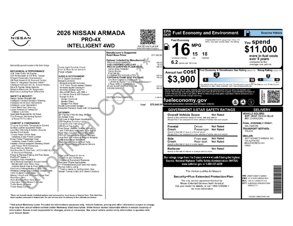2026 Nissan Armada PRO-4X - Photo 41