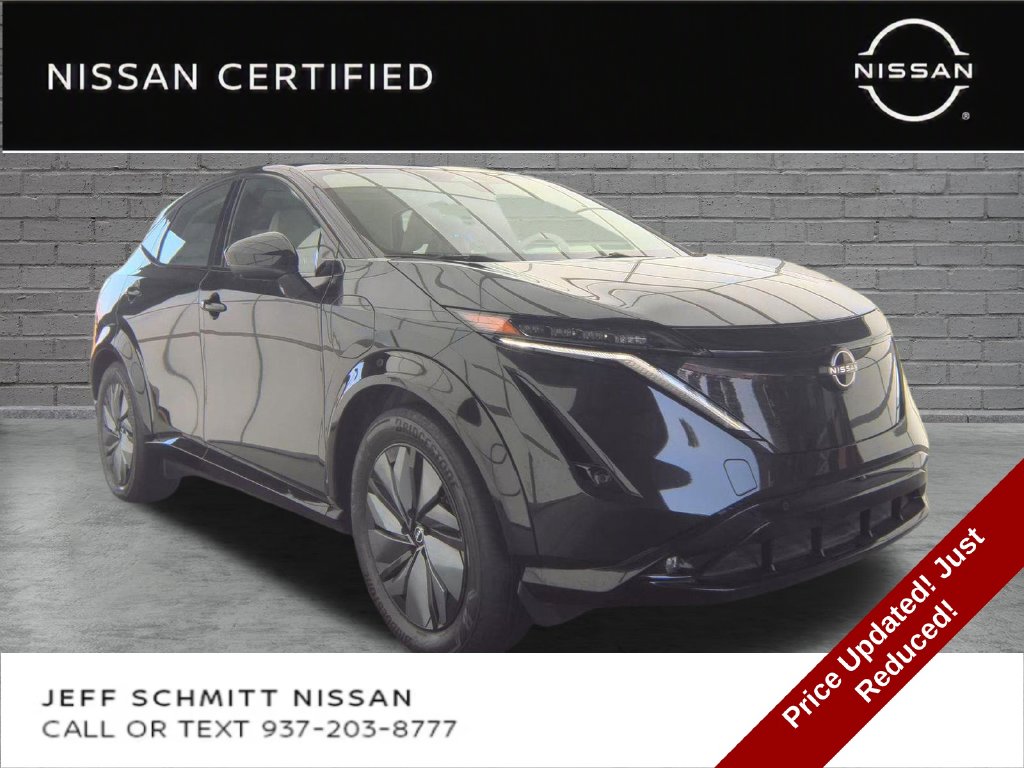 Certified 2023 Nissan Ariya Evolve+ with VIN JN1DF0BB9PM707893 for sale in Beavercreek, OH