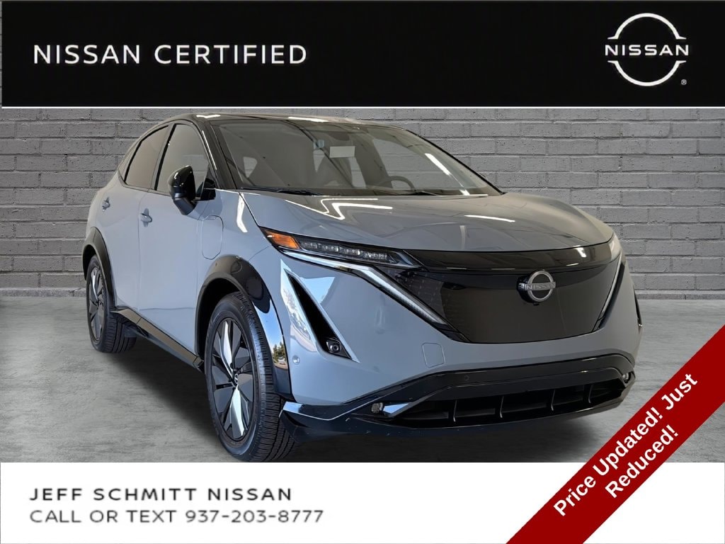 Certified 2025 Nissan ARIYA Platinum+ with VIN JN8DF0CH4SM764242 for sale in Beavercreek, OH