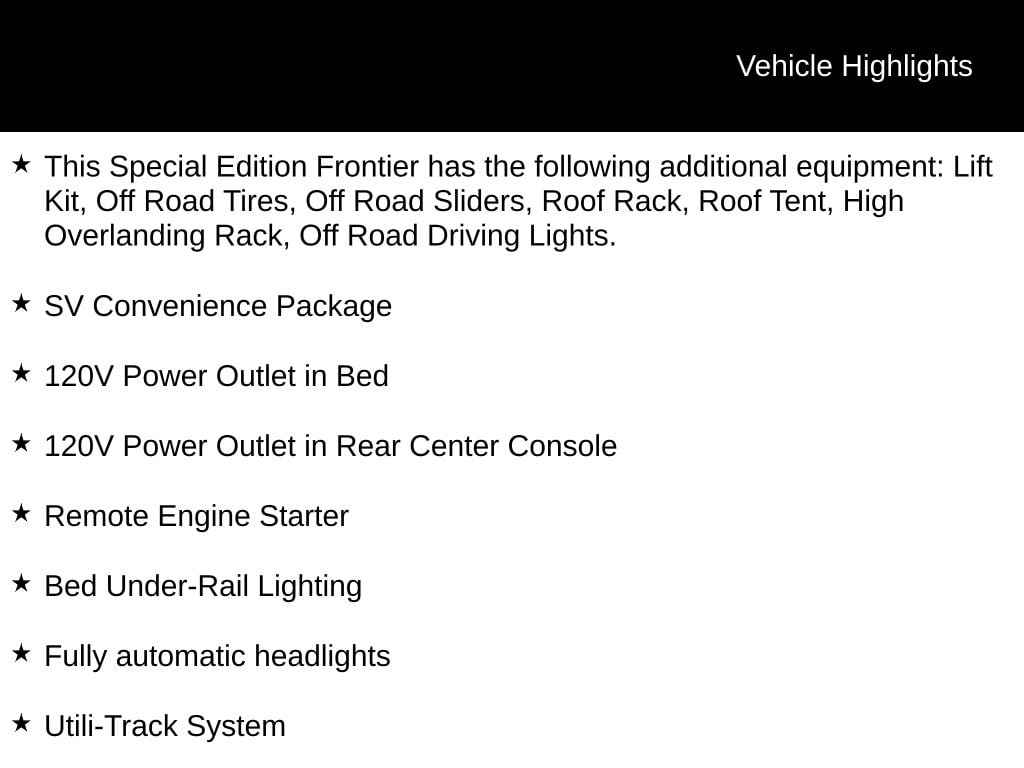 2026 Nissan Frontier SV - Photo 37